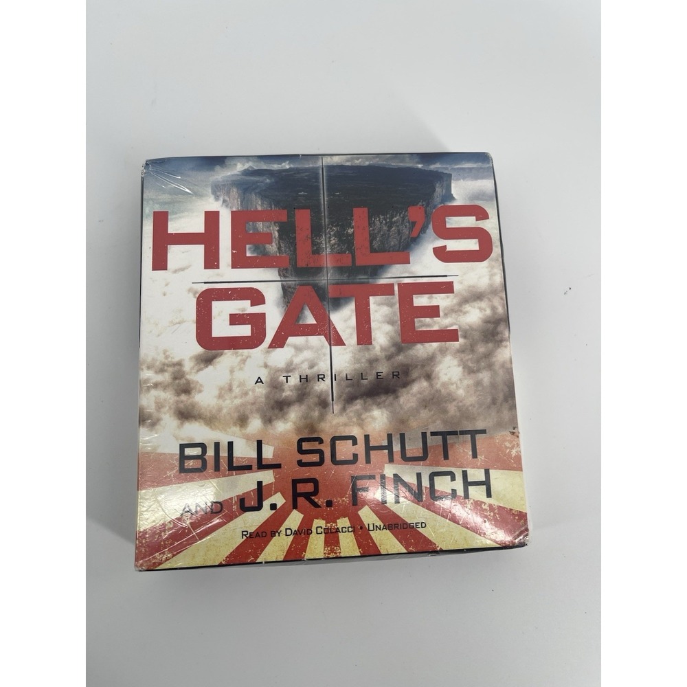 Hell's Gate Audiobook CD Unabridged 9 Disc Bill Schutt J.R. Finch Like New